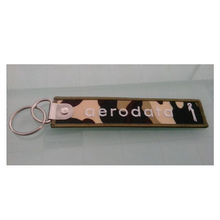 Belt Key Accessories Custom Key Ring with Ribbon (GZHY-KA-008)